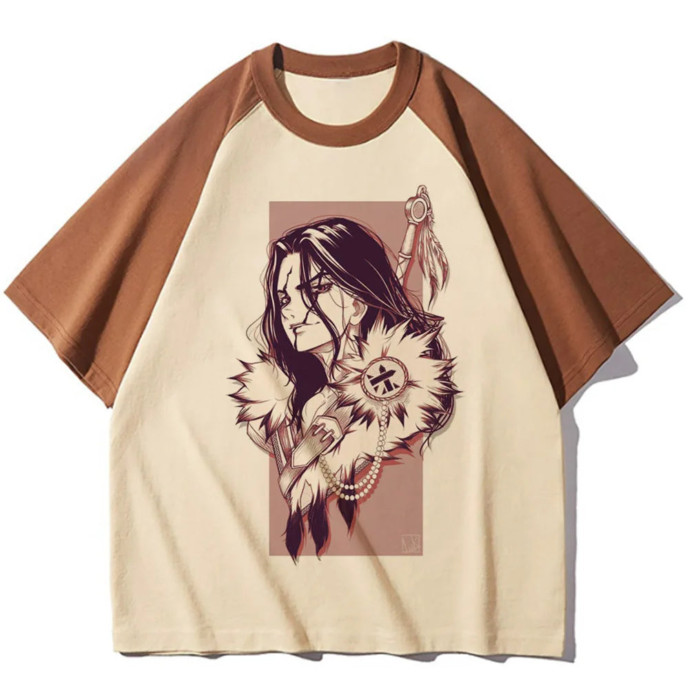 Dr. Stone Pastel Anime T-Shirt – Unisex Korean Aesthetic Graphic Tee