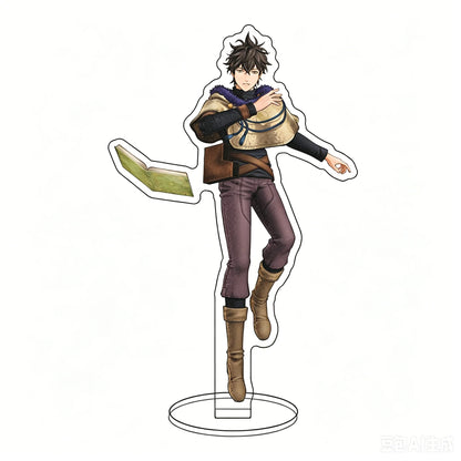 Black Clover Acrylic Stand Figure – 16CM Anime Display Stand | Asta, Yuno, Noelle & Yami
