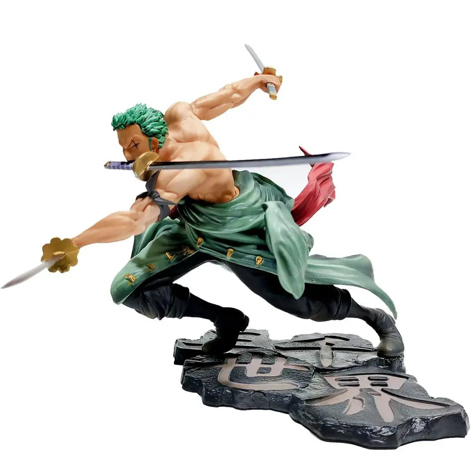 New 20cm One Piece Anime Figure GK Roronoa Zoro PVC Action Figure Collection Model Doll Toy Gift Decoration
