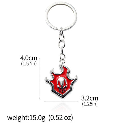 BLEACH: Thousand-Year Blood War Ichigo Zangetsu Keychain – Anime Sword Pendant Keyring