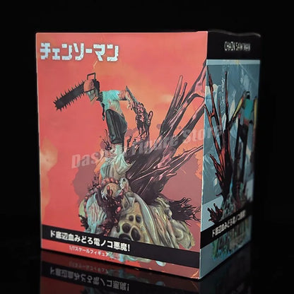 Chainsaw Man Denji, Pochita & Makima Anime Figures – Collectible Display Statues