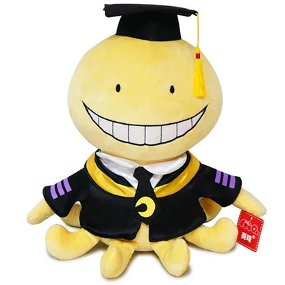 Assassination Classroom Koro Sensei Plush Toy – Cute Octopus Stuffed Doll Anime Collectible