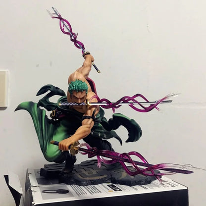 New 20cm One Piece Anime Figure GK Roronoa Zoro PVC Action Figure Collection Model Doll Toy Gift Decoration
