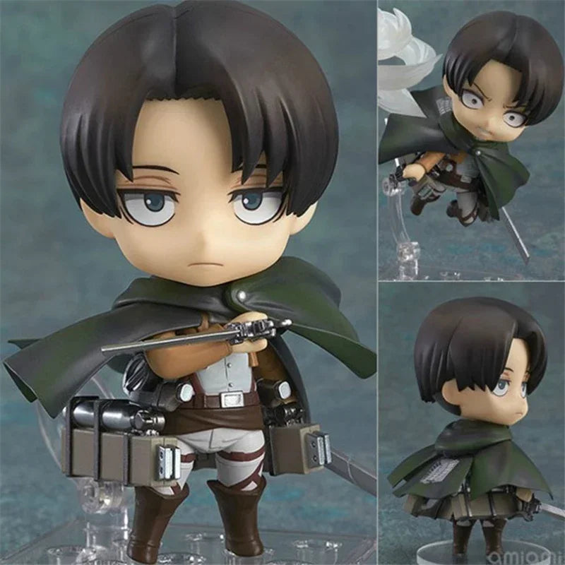 Anime Attack on Titan Mikasa Ackerman 203 Eren Jaeger 207 Rivaille 213 Dolls PVC Action Figure Collective Toy