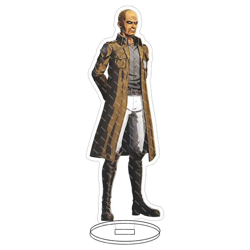 Attack on Titan Acrylic Stand Figure – 16CM Anime Display Stand | Eren, Mikasa, Armin & Conni