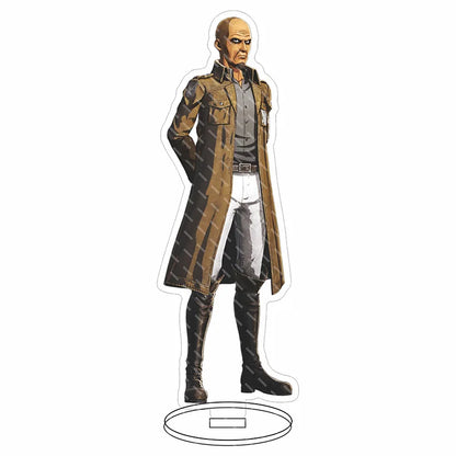 Attack on Titan Acrylic Stand Figure – 16CM Anime Display Stand | Eren, Mikasa, Armin & Conni