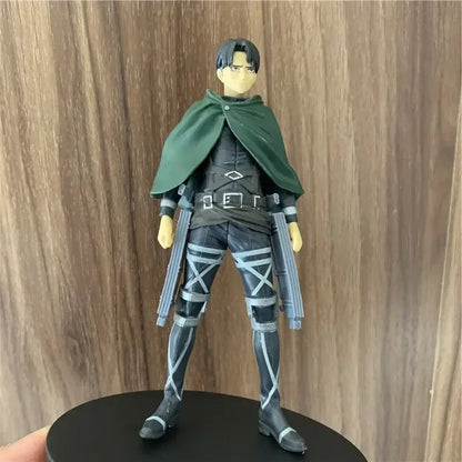 Anime Attack on Titan Mikasa Ackerman 203 Eren Jaeger 207 Rivaille 213 Dolls PVC Action Figure Collective Toy