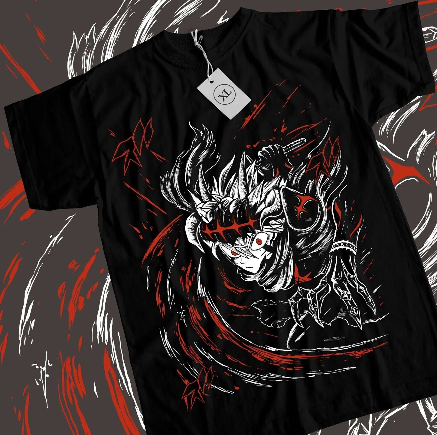 Black Clover Asta & Yuno Graphic T-Shirt – Unisex Cotton Anime Streetwear Tee