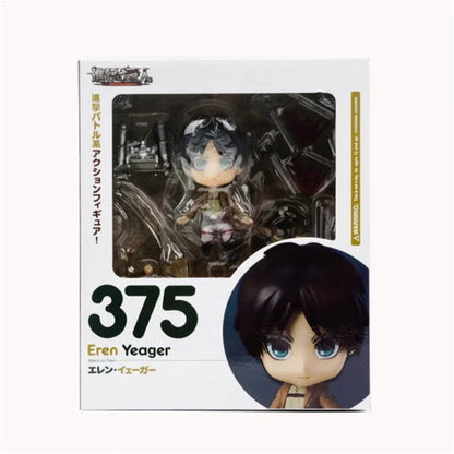 Anime Attack on Titan Mikasa Ackerman 203 Eren Jaeger 207 Rivaille 213 Dolls PVC Action Figure Collective Toy