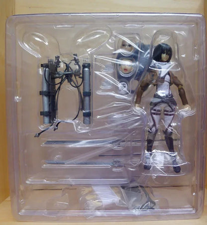 Anime Attack on Titan Mikasa Ackerman 203 Eren Jaeger 207 Rivaille 213 Dolls PVC Action Figure Collective Toy