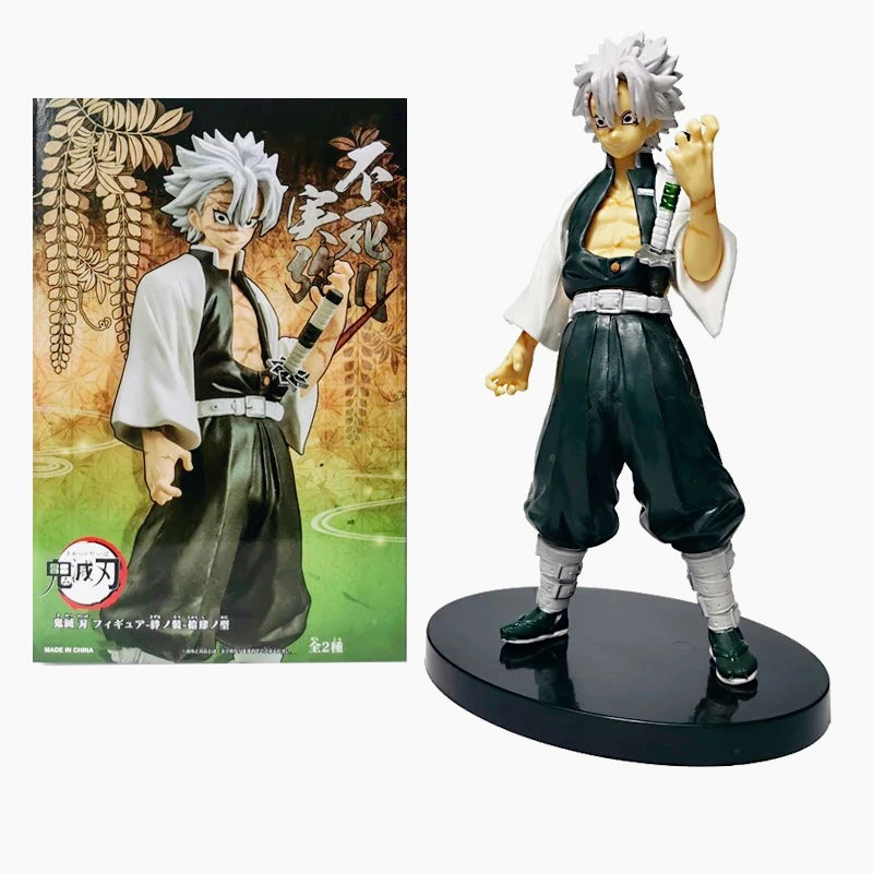 Demon Slayer Anime Action Figures – Tanjiro, Nezuko, Zenitsu & Inosuke Collectible Models