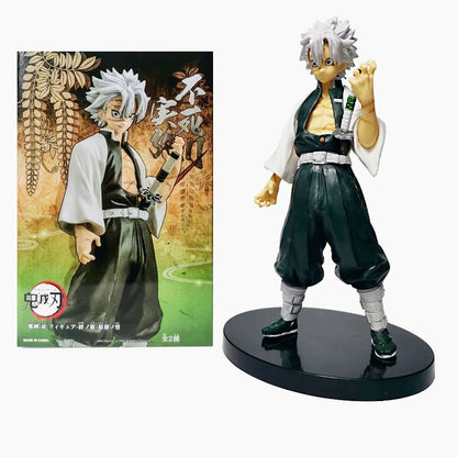 Demon Slayer Anime Action Figures – Tanjiro, Nezuko, Zenitsu & Inosuke Collectible Models