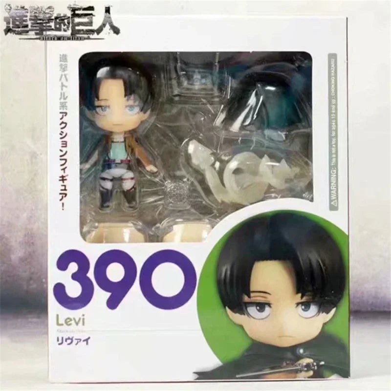 Anime Attack on Titan Mikasa Ackerman 203 Eren Jaeger 207 Rivaille 213 Dolls PVC Action Figure Collective Toy