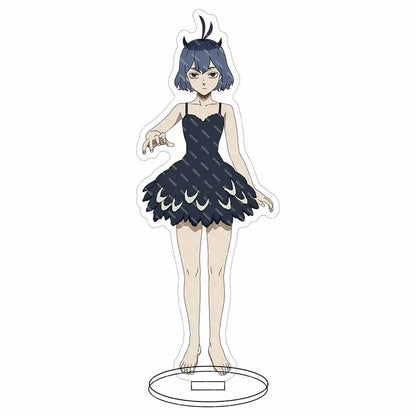 Black Clover Acrylic Stand Figure – 16CM Anime Display Stand | Asta, Yuno, Noelle & Yami