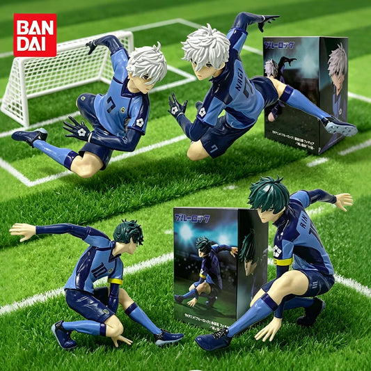 Blue Lock Nagi Seishiro & Rin Itoshi 13cm Anime Figures – PVC Collectible Figurines