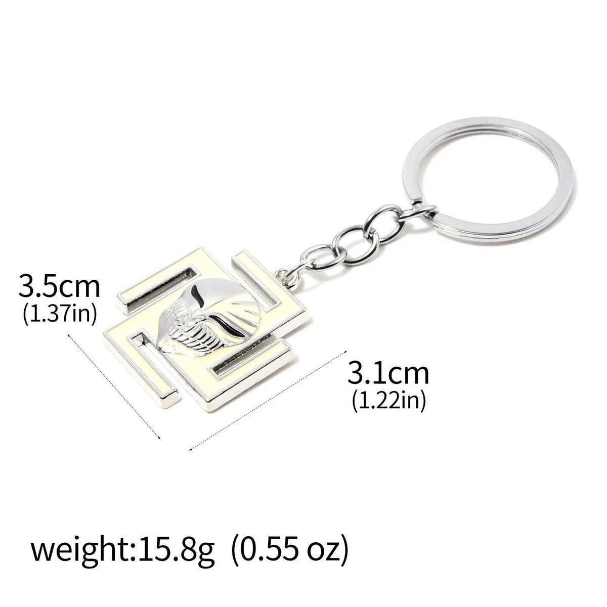 BLEACH: Thousand-Year Blood War Ichigo Zangetsu Keychain – Anime Sword Pendant Keyring