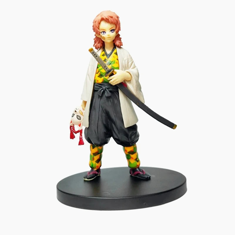 Demon Slayer Anime Action Figures – Tanjiro, Nezuko, Zenitsu & Inosuke Collectible Models