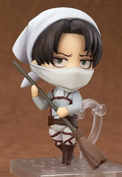 Anime Attack on Titan Mikasa Ackerman 203 Eren Jaeger 207 Rivaille 213 Dolls PVC Action Figure Collective Toy