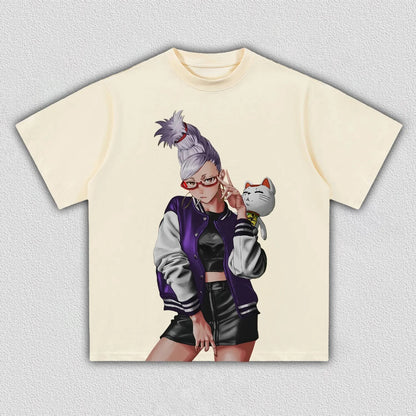 DAN DA DAN Seiko Ayase Graphic T-Shirt – Unisex Cotton Anime Streetwear Tee