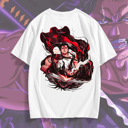 Black Clover Yami Sukehiro Graphic T-Shirt – Unisex Cotton Anime Streetwear Tee