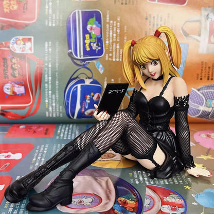 Death Note Misa Amane 12cm Anime Figure – Gothic PVC Collectible Display Model
