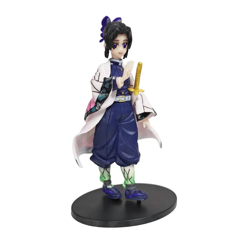Demon Slayer Anime Action Figures – Tanjiro, Nezuko, Zenitsu & Inosuke Collectible Models