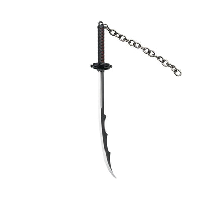 BLEACH: Thousand-Year Blood War Ichigo Zangetsu Keychain – Anime Sword Pendant Keyring