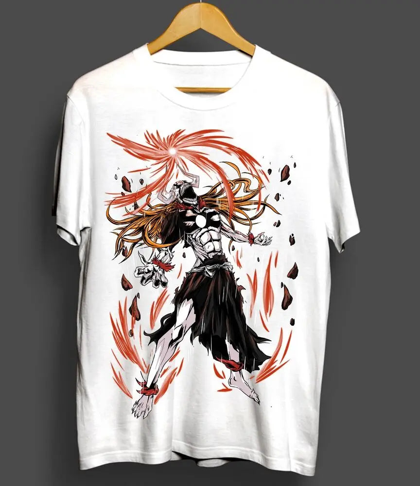 BLEACH Ichigo Kurosaki Manga T-Shirt – Anime Graphic Streetwear Tee