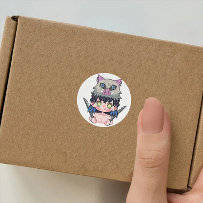 500PCS Demon Slayer Anime Sticker Pack – Kawaii Laptop, Phone & Gift Decorating Stickers