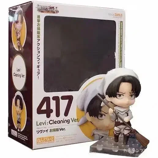 Anime Attack on Titan Mikasa Ackerman 203 Eren Jaeger 207 Rivaille 213 Dolls PVC Action Figure Collective Toy