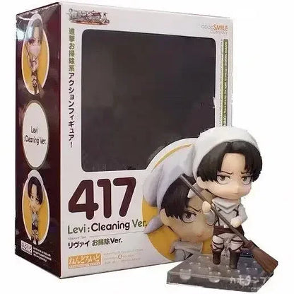 Anime Attack on Titan Mikasa Ackerman 203 Eren Jaeger 207 Rivaille 213 Dolls PVC Action Figure Collective Toy