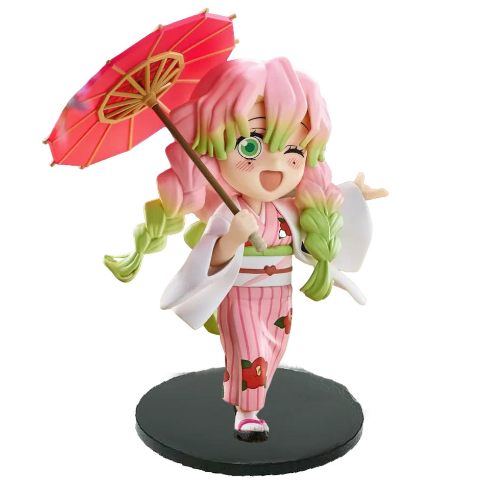 Demon Slayer Shinobu Kocho & Mitsuri Kanroji 15cm Anime Figures – Plum Rain Series Collectible Statues