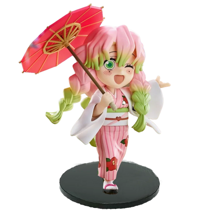 Demon Slayer Shinobu Kocho & Mitsuri Kanroji 15cm Anime Figures – Plum Rain Series Collectible Statues