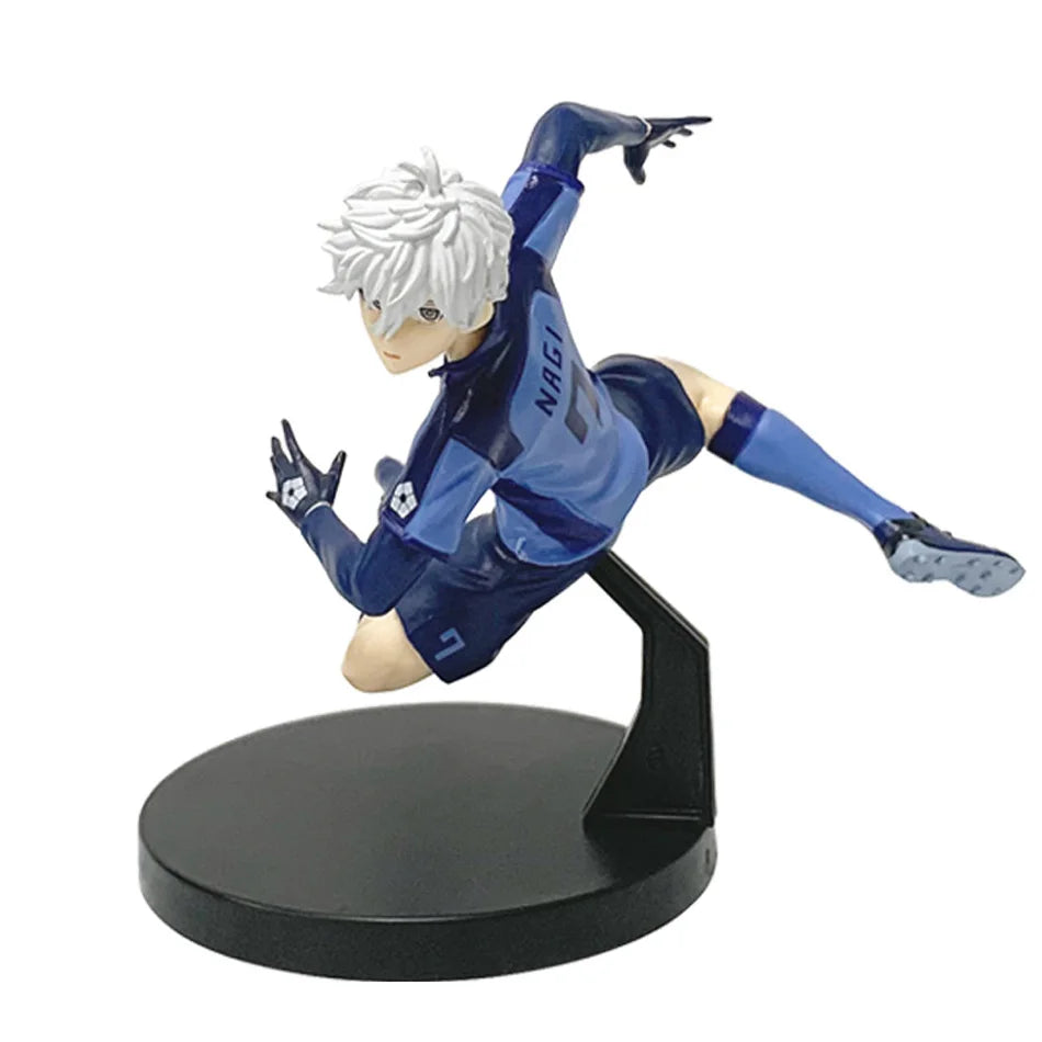 Blue Lock Nagi Seishiro & Rin Itoshi 13cm Anime Figures – PVC Collectible Figurines
