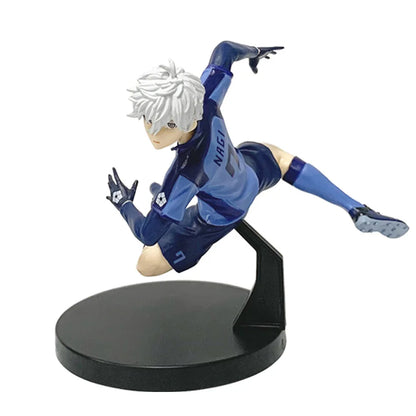 Blue Lock Nagi Seishiro & Rin Itoshi 13cm Anime Figures – PVC Collectible Figurines