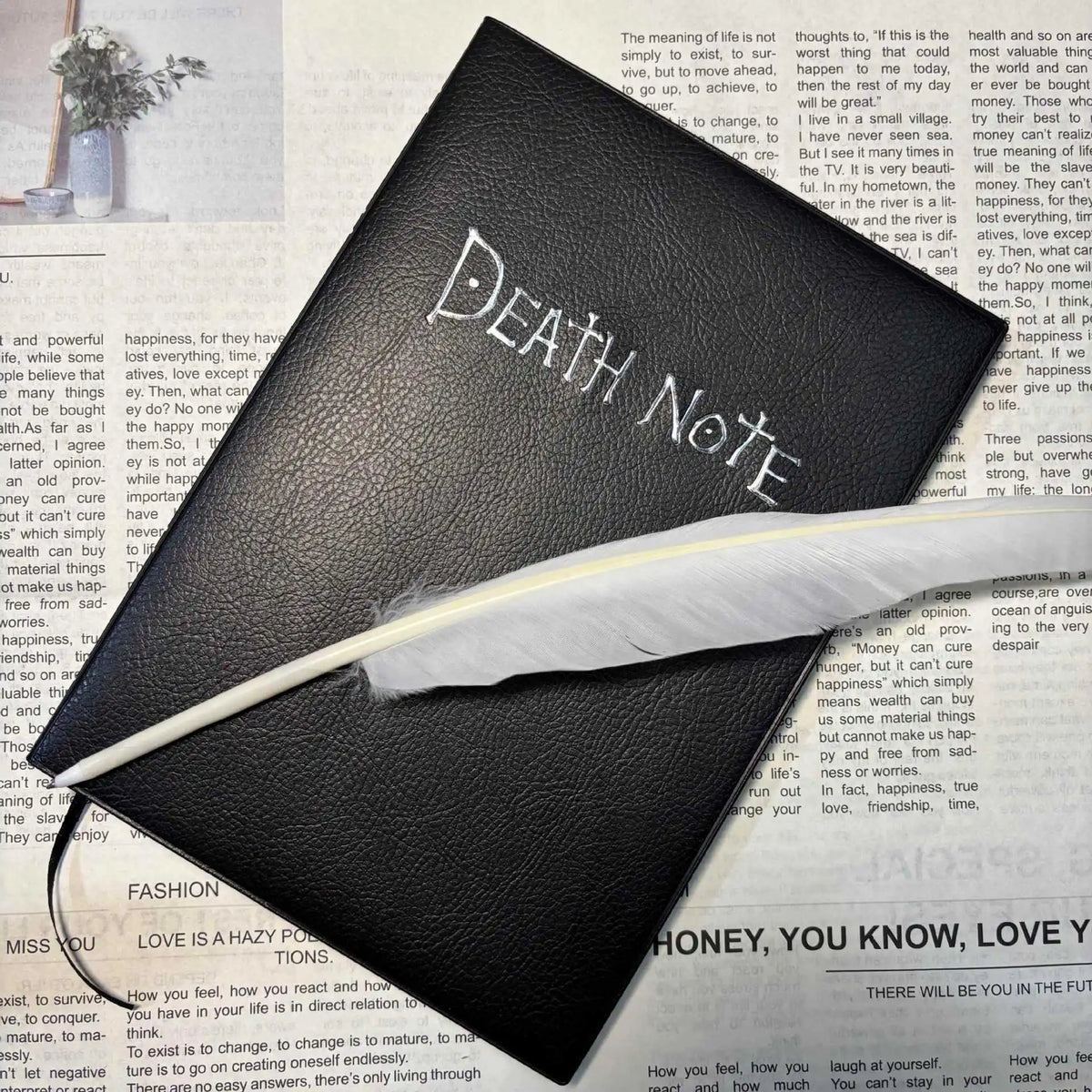 Death Note Anime Notebook – Writing Journal, Diary & Cosplay Prop