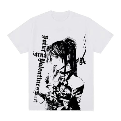 Death Note Misa Amane Vintage T-Shirt – Unisex Gothic Anime Streetwear Tee