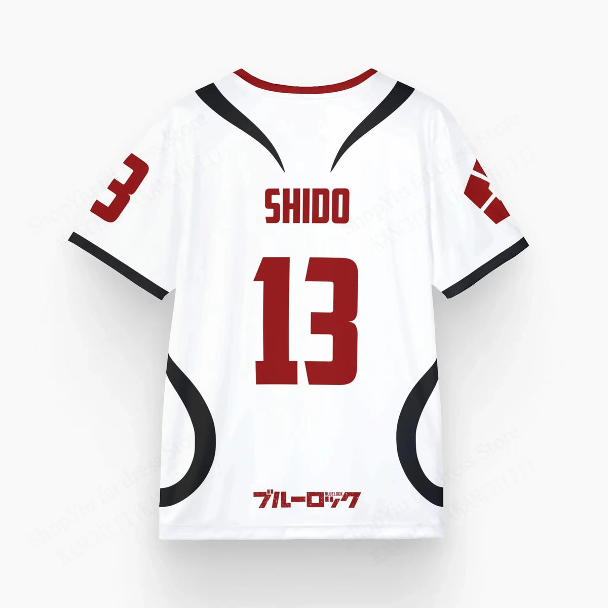 Blue Lock Sae Itoshi Anime Football Jersey – 3D Print Oversized Unisex T-Shirt