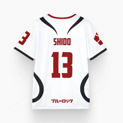 Blue Lock Sae Itoshi Anime Football Jersey – 3D Print Oversized Unisex T-Shirt