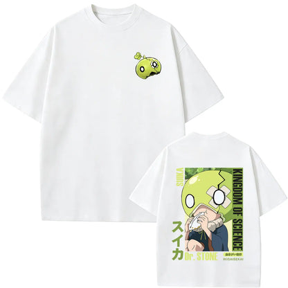 Dr. Stone Suika Anime T-Shirt – Unisex Oversized Vintage Manga Graphic Tee