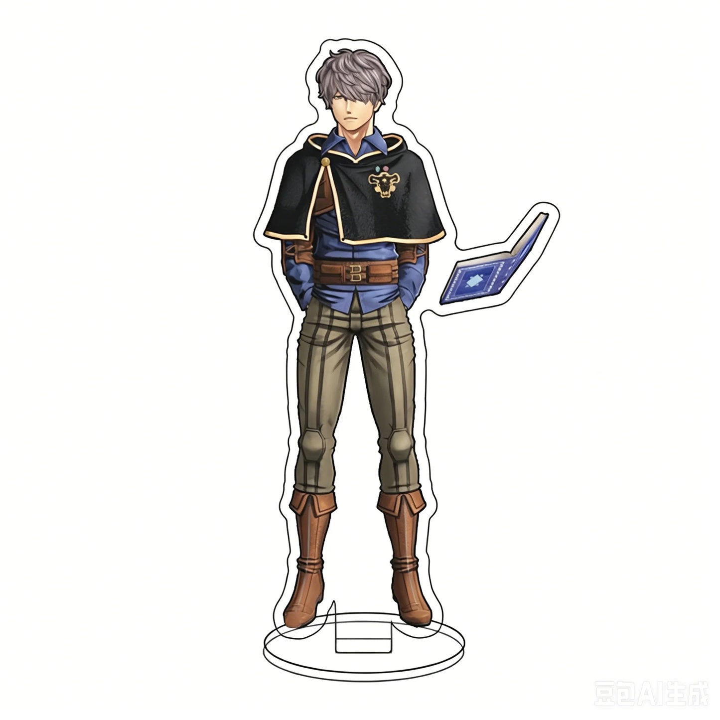 Black Clover Acrylic Stand Figure – 16CM Anime Display Stand | Asta, Yuno, Noelle & Yami