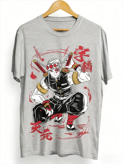 Demon Slayer Tanjiro & Zenitsu Anime T-Shirt – Kimetsu no Yaiba Manga Graphic Tee