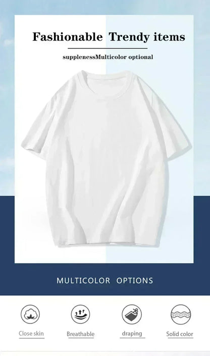 One Piece Summer Men's T-shirt Anime Edward Newgate Autumn Boys Children's Short-sleeved Punk Casual Trendy Parent-child Outfit