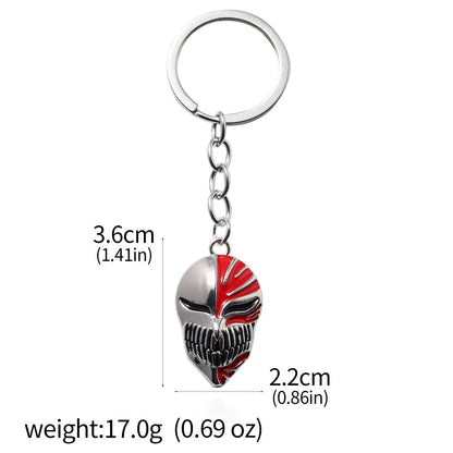 BLEACH: Thousand-Year Blood War Ichigo Zangetsu Keychain – Anime Sword Pendant Keyring
