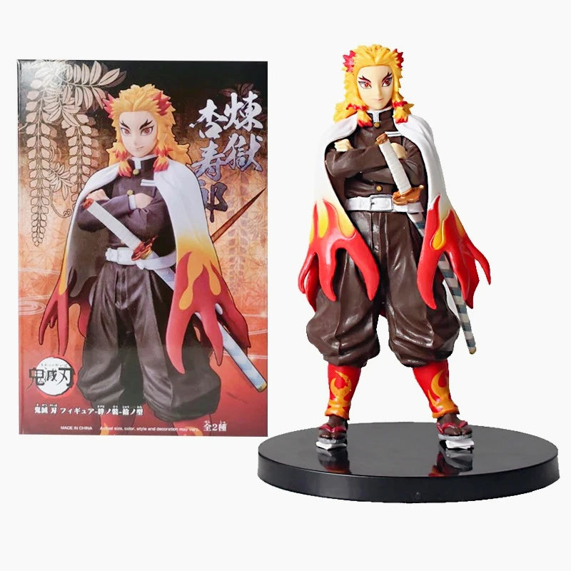 Demon Slayer Anime Action Figures – Tanjiro, Nezuko, Zenitsu & Inosuke Collectible Models