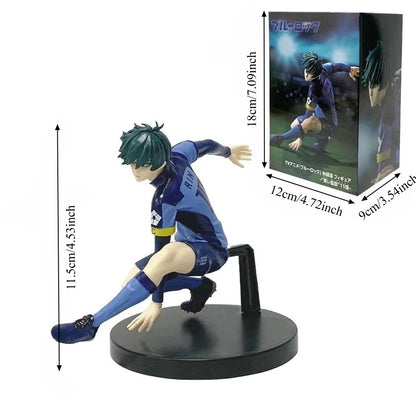 Blue Lock Nagi Seishiro & Rin Itoshi 13cm Anime Figures – PVC Collectible Figurines