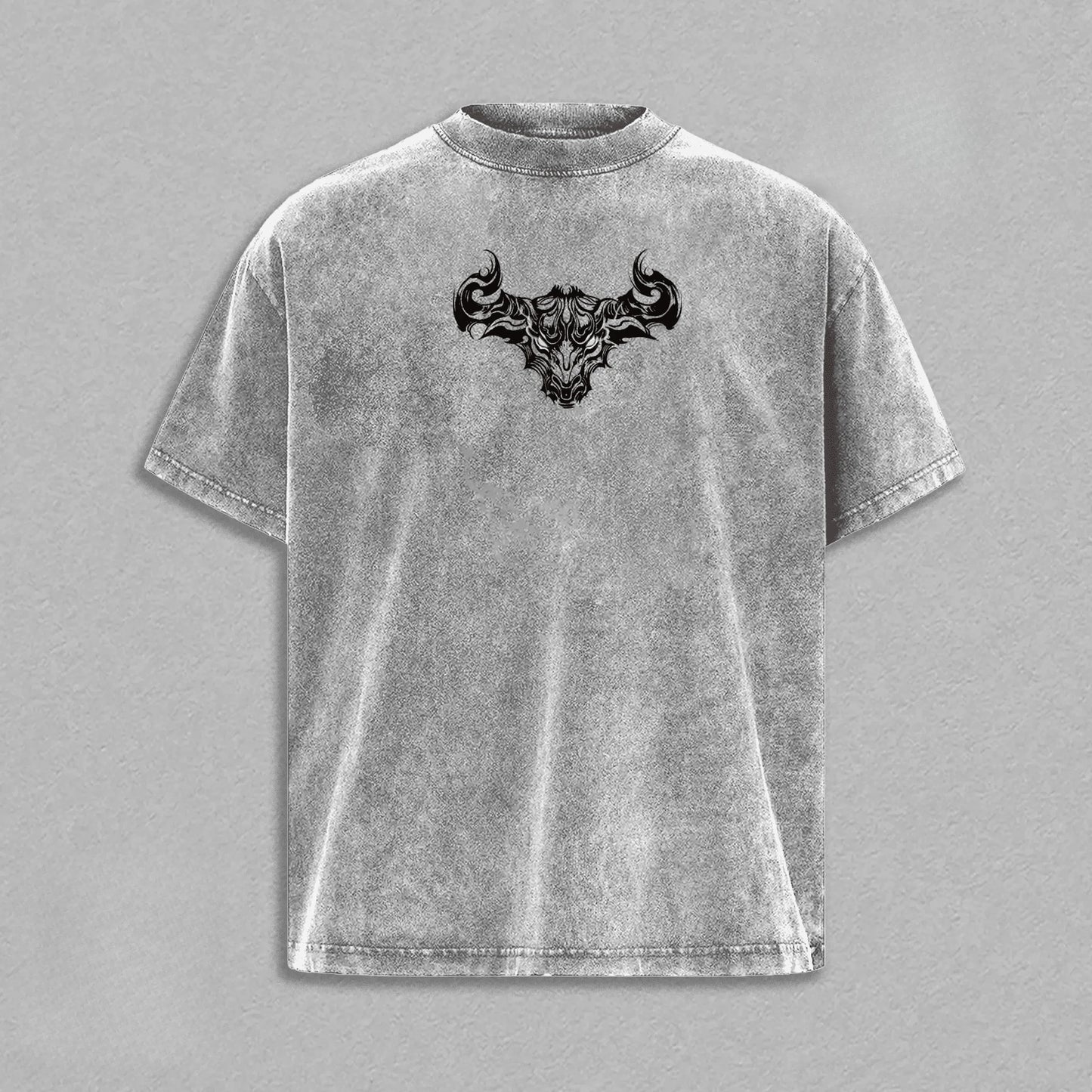 Black Clover Yami Sukehiro Vintage Washed Graphic T-Shirt – Oversized Unisex Cotton Anime Streetwear Tee
