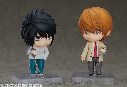 Death Note Light Yagami & L 10cm Anime Figures – PVC Collectible Models