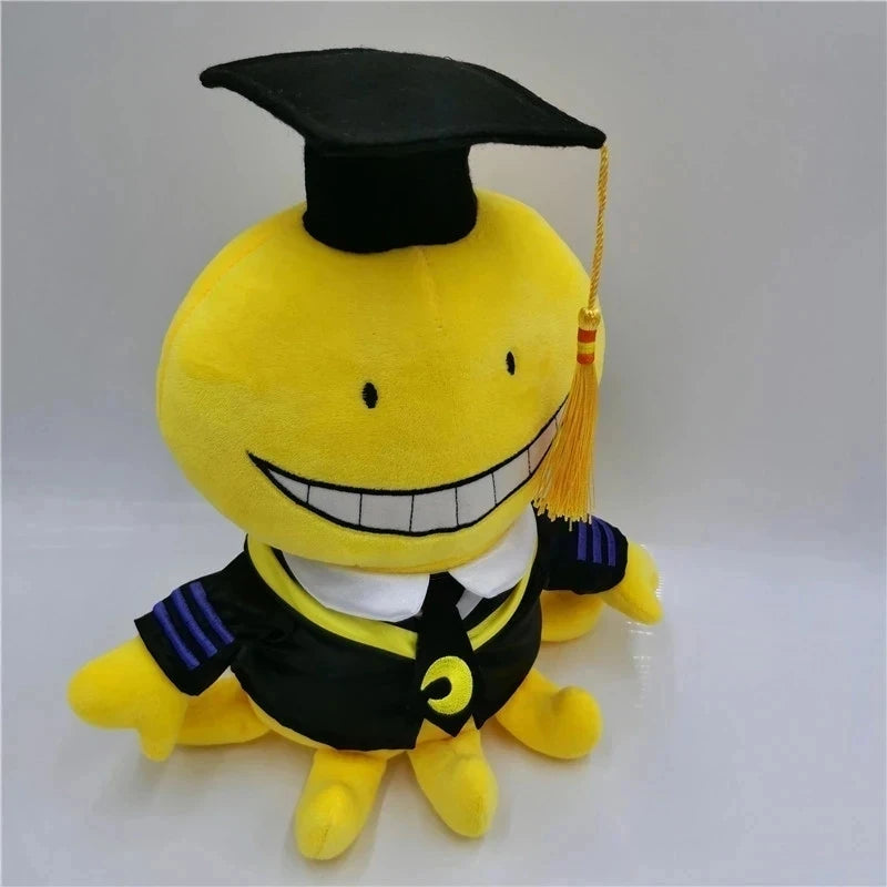 Assassination Classroom Koro Sensei Plush Toy – Cute Octopus Stuffed Doll Anime Collectible