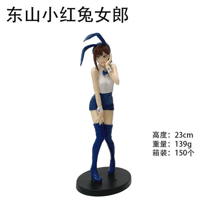 Chainsaw Man Reze & Kobeni Bunny Girl Figures – 23–29cm PVC Anime Collectibles